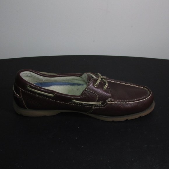Wool-Lined Sperry Boat Shoes - Men's 9 - Picture 7 of 9
